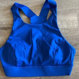 BRAND NEW without Hang Tag Lululemon Fast and Free Bra Size 6 Jet Stream Blue